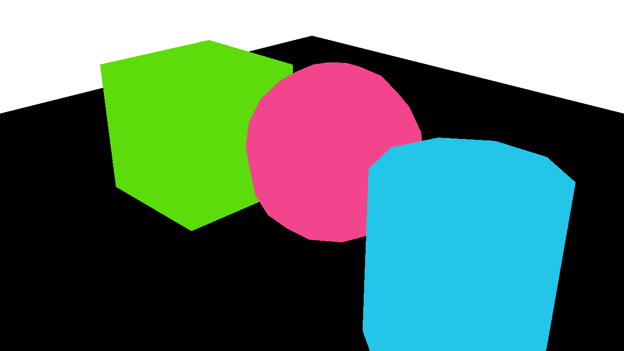 Semantic segmentation — 클래스별 색상.
