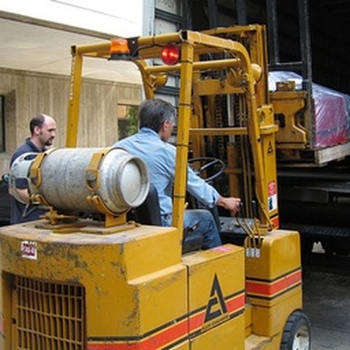 real forklift