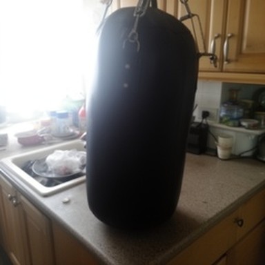 synth punching bag