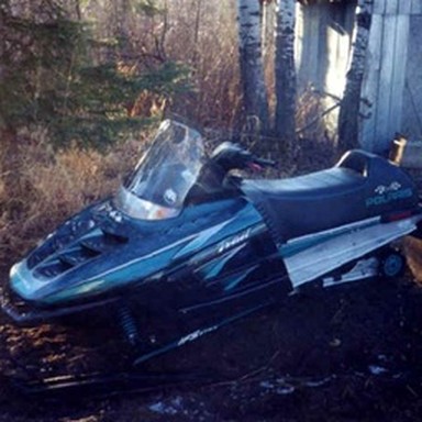 real snowmobile